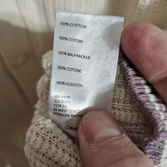 Urban Outfitters Standard Cloth Mens Small Oversized Knit Polo Shirt Preppy Y2K - Picture 5 of 8